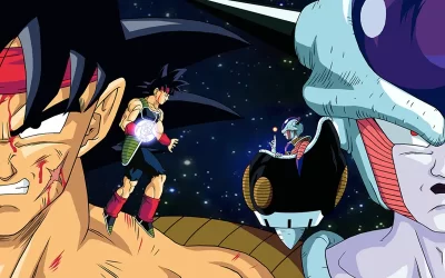 Dragon Ball Z: La batalla de Freezer contra el padre de Goku (Bardock)